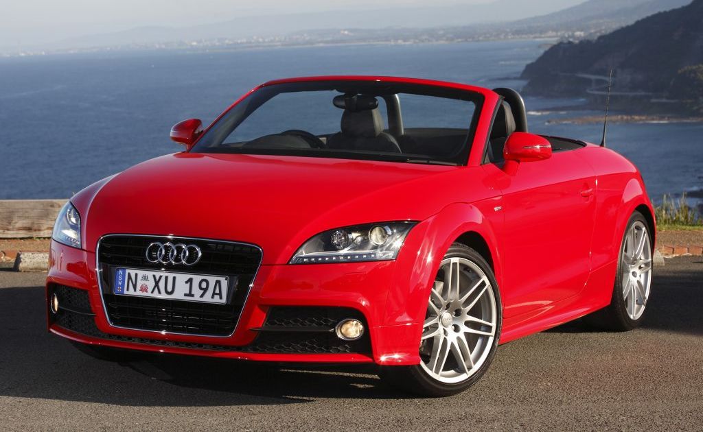 Audi's TT Roadster is now available with an automatic transmission. Audi's TT Roadster is now available with an automatic transmission.